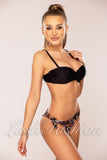Costum de Baie din Doua Piese Negru Cod : A2036 (046)