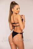 Costum de Baie din Doua Piese Negru Cod : 203471 (036)
