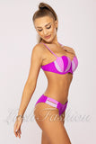 Costum de Baie din Doua Piese Mov Cod : P24-1 (059)
