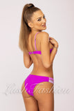 Costum de Baie din Doua Piese Mov Cod : P24-1 (059)