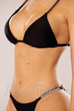 Costum de Baie din Doua Piese Negru Cod : 2222 (012)
