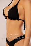 Costum de Baie din Doua Piese Negru Cod : 21745-1 (011)
