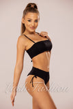 Costum de Baie din Doua Piese Negru Cod : 07-115 (025)
