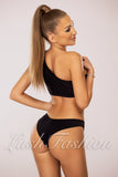 Costum de Baie din Doua Piese Negru Cod : 8309 (024)