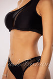 Costum de Baie din Doua Piese Negru Cod : 8309 (024)