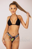 Costum de Baie din Trei Piese Multicolor Cod : SD-1012 (02)