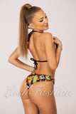 Costum de Baie din Trei Piese Multicolor Cod : SD-1012 (02)