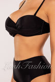 Costum de Baie din Doua Piese Negru Cod : R20-31 (058)