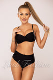 Costum de Baie din Doua Piese Negru Cod : R20-31 (058)
