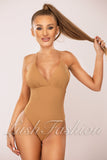 Costum de Baie Intreg din Raiat Crem Cod : Y3085 (051)