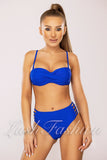 Costum de Baie din Doua Piese Albastru Cod : 0067 (042)