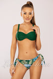 Costum de Baie din Doua Piese Verde Cod : LM002 (024)