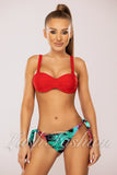 Costum de Baie din Doua Piese Rosu Cod : LM002 (024)