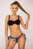 Costum de Baie din Doua Piese Negru Cod : LM002 (024)
