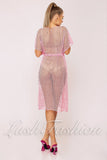 Cardigan de Plaja Roz Cod : 7563-22 (048)