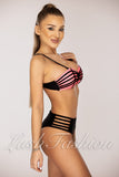 Costum de Baie din Doua Piese Roz Cod : B24-2 (050)