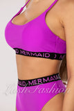 Costum de Baie din Doua Piese Mov Cod : R23-4 (038)