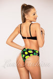 Costum de Baie din Doua Piese Negru Cod : R24-39 (039)
