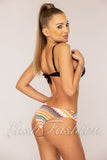 Costum de Baie din Doua Piese Negru Cod : M24-13 (033)