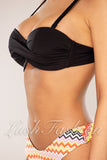 Costum de Baie din Doua Piese Negru Cod : M24-13 (033)