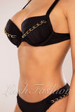 Costum de Baie din Doua Piese Negru Cod : 22770 (054)