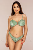 Costum de Baie din Doua Piese Verde Cod : Y9120 (Z1)