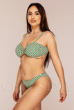 Costum de Baie din Doua Piese Verde Cod : Y9120 (Z1)