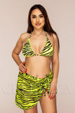 Costum de Baie din Trei Piese Neon Cod : W129-1  (04)