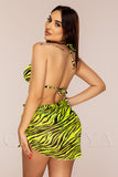 Costum de Baie din Trei Piese Neon Cod : W129-1  (04)