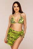 Costum de Baie din Trei Piese Neon Cod : W129-1  (04)