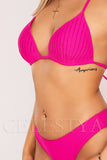 Costum de Baie din Trei Piese Fuchsia Cod : F228 (051)