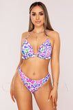 Costum de Baie din Trei Piese Alb Cod : F89 (046)