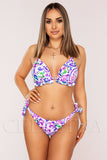 Costum de Baie din Trei Piese Alb Cod : F89 (046)