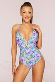 Costum de Baie Intreg Mov Cod : 30222 (Z15)
