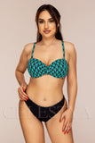 Costum de Baie din Doua Piese Turcoaz Cod : C001 (Z3)