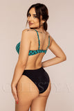 Costum de Baie din Doua Piese Turcoaz Cod : C001 (Z3)