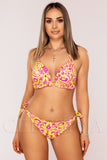 Costum de Baie din Trei Piese Galben Cod : F89 (046)