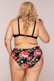 Costum de Baie din Doua Piese Negru Cod : H06 (Z37)