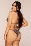 Costum de Baie din Trei Piese cu Print Cod : W129-2 (06)