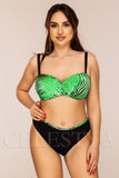 Costum de Baie din Doua Piese Verde Cod : W9111 (Z6)