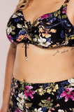Costum de Baie din Doua Piese Negru Cod : 5006 (057)
