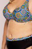 Costum de Baie din Doua Piese Albastru Cod : LM037 (Z47)