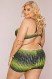 Costum de Baie din Doua Piese Neon Cod : 2296-Z (060)