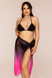 Costum de Baie din Trei Piese Negru Cod : LM058 (Z33)