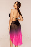 Costum de Baie din Trei Piese Negru Cod : LM058 (Z33)