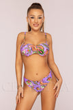 Costum de Baie din Doua Piese Mov Cod : H12 (Z20)