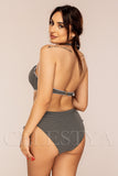 Costum de Baie Intreg Khaky Cod : LM046 (Z44)