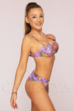 Costum de Baie din Doua Piese Mov Cod : H12 (Z20)