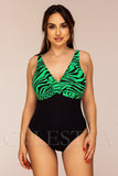 Costum de Baie Intreg Verde Cod : W134 (017)