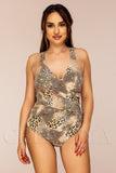 Costum de Baie Intreg Maro Cod : LM059 (019)